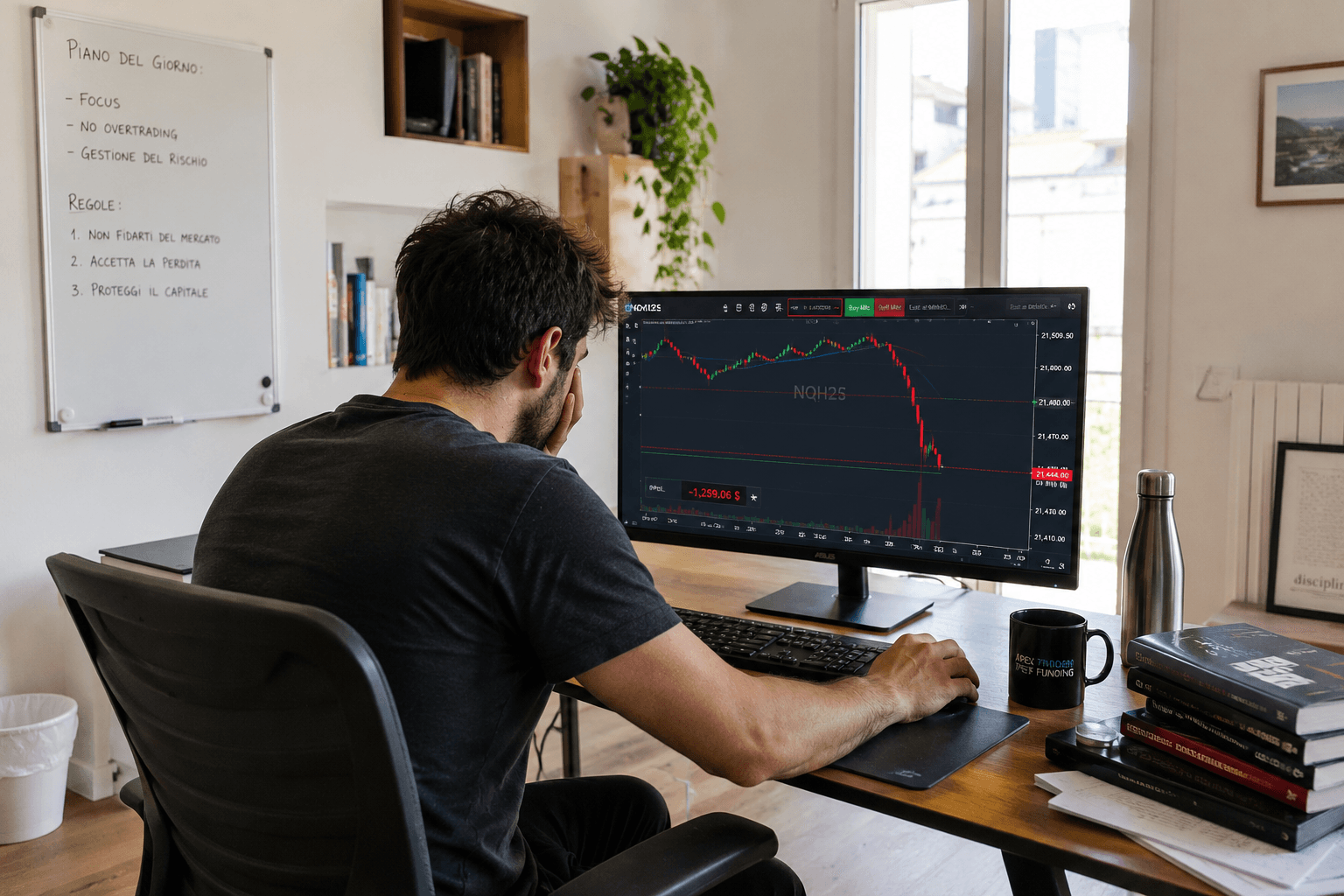 Oversizing nel trading: quando la size diventa il problema